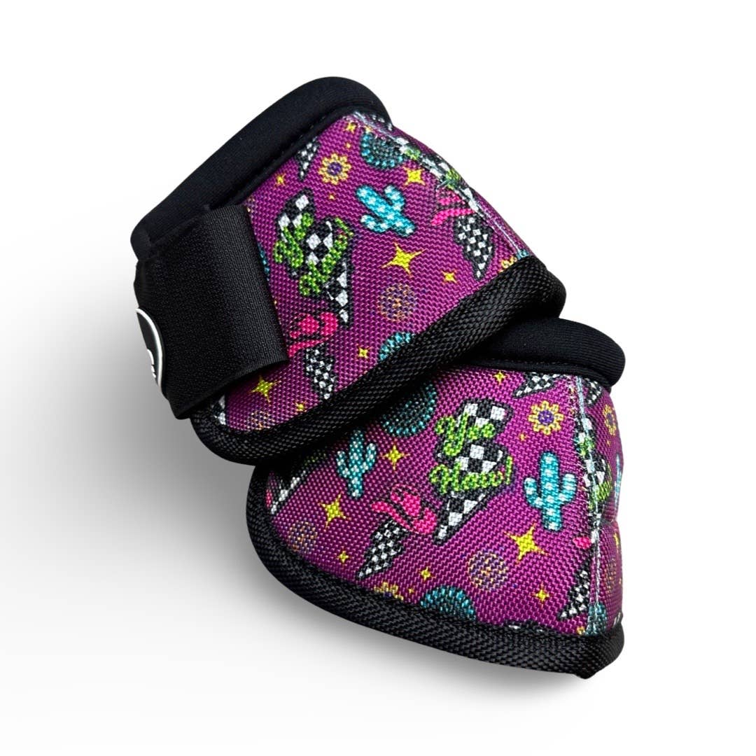 Neon Yeehaw Bell Boots