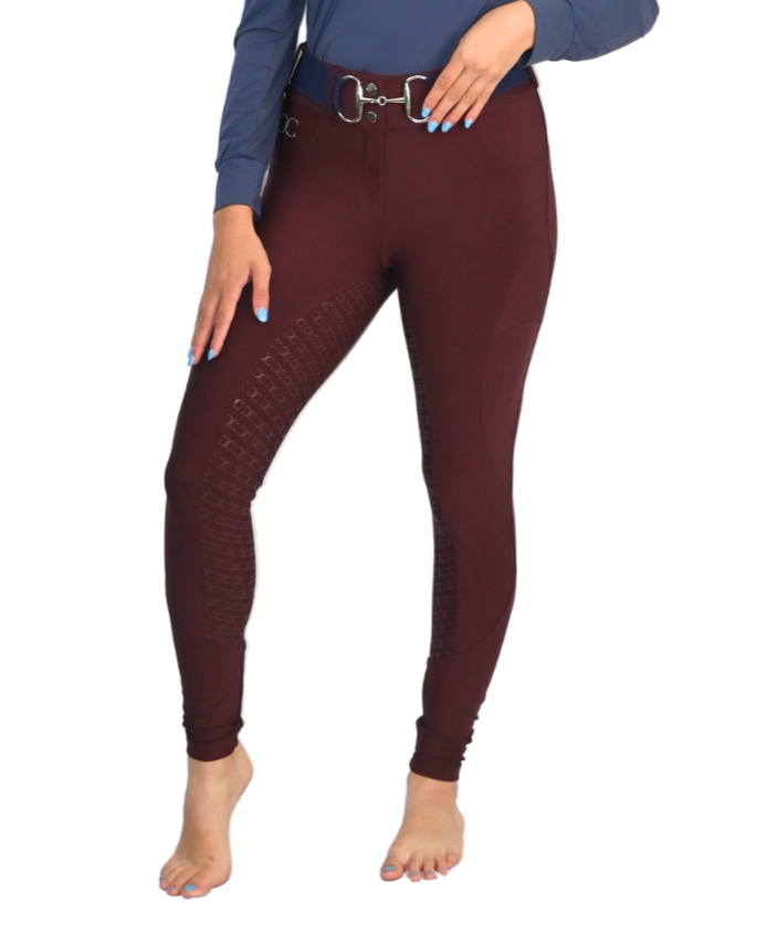 Correct Connect Burgundy Just Right Summer Breeches