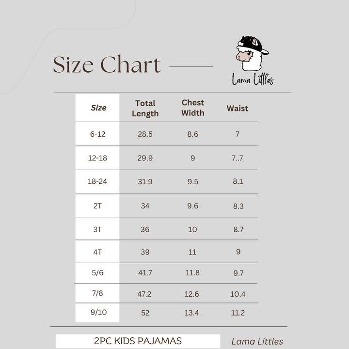 Unicorn Lands 2pc Long Sleeve Pajamas