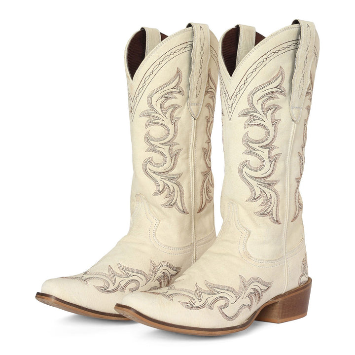 TuffRider Womens Snip Toe Paris Embroidered Western Boots Breeches.com