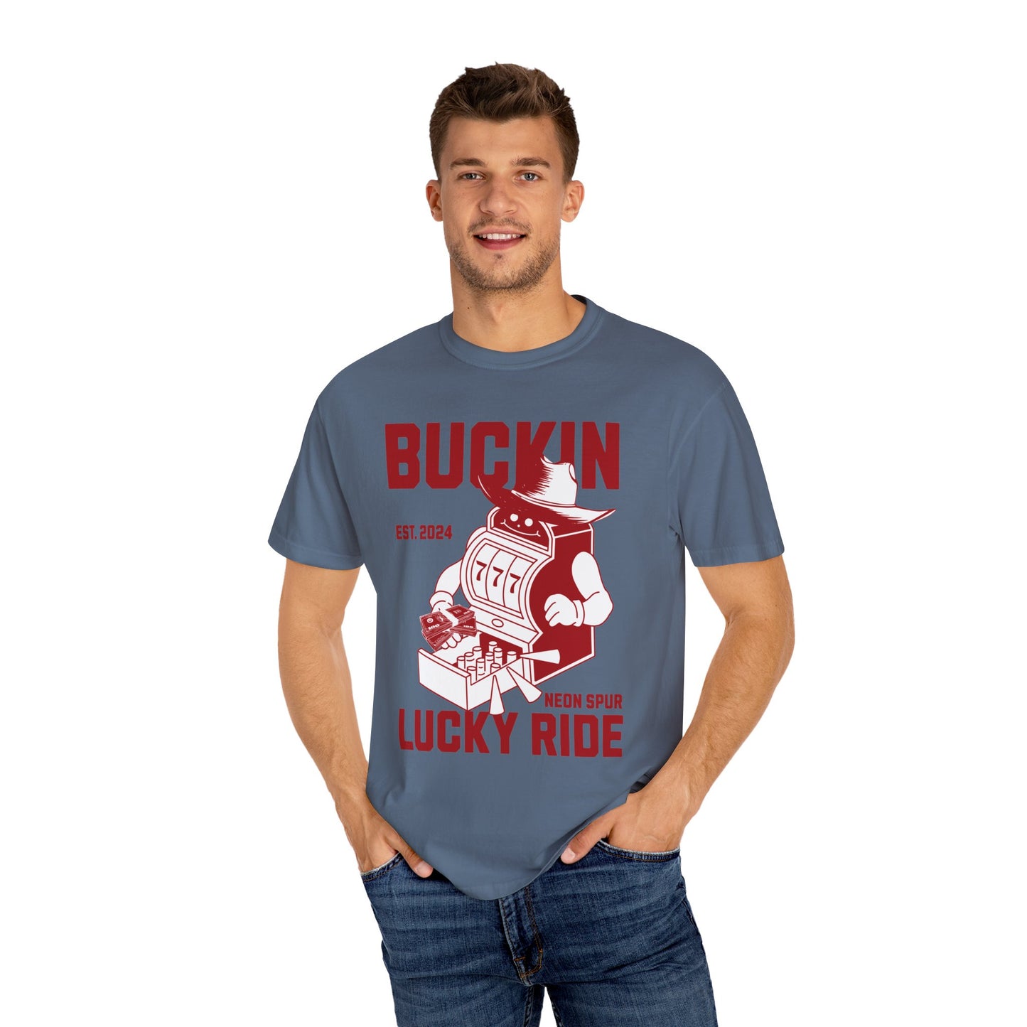 Buckin Lucky Ride T-shirt