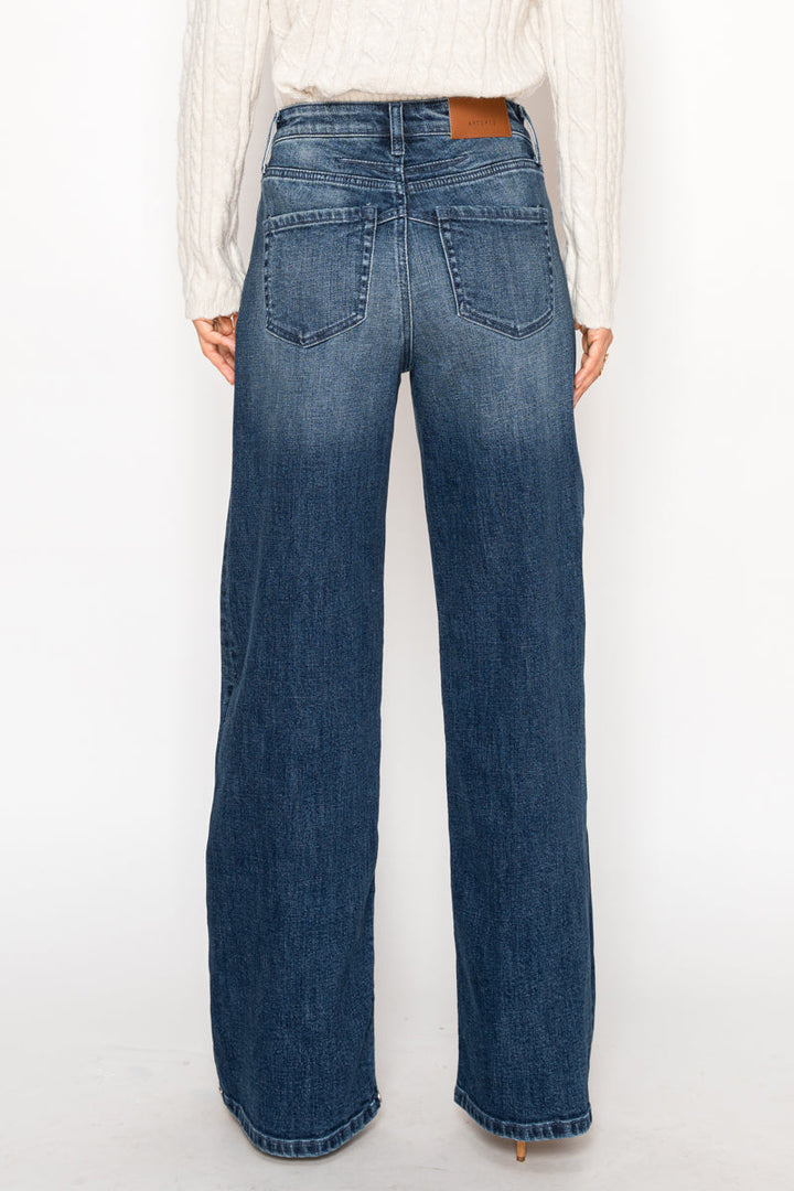 Tummy Control High Rise A-wide Jeans Artemis Vintage