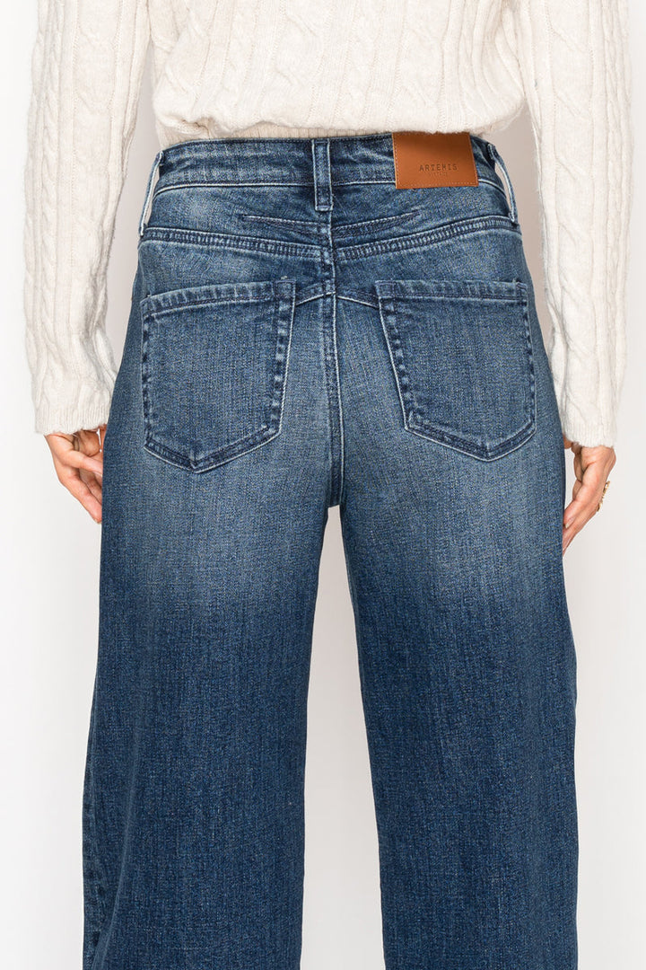 Tummy Control High Rise A-wide Jeans Artemis Vintage