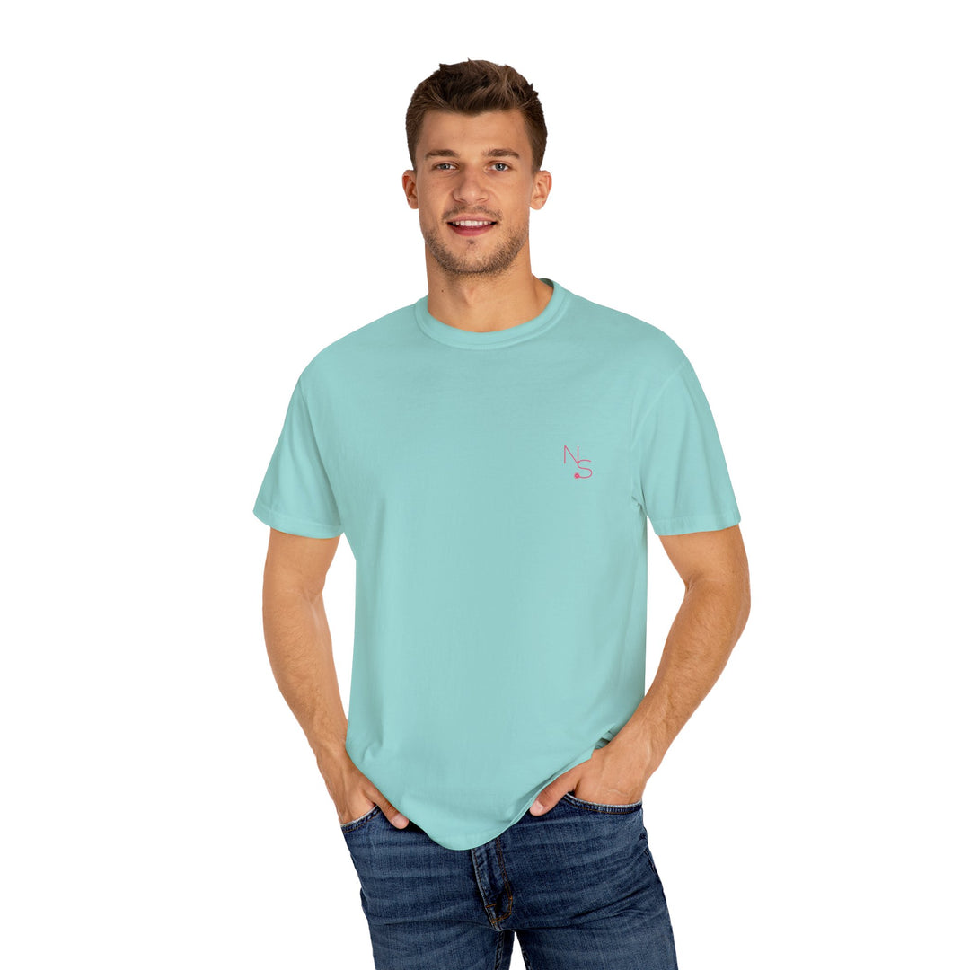 Neon Spur Logo Garment-Dyed T-shirt