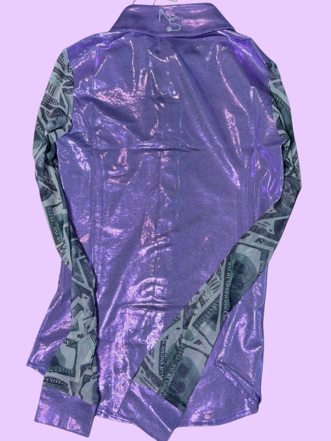 Girls All In Pearl Snap Rodeo Shirt