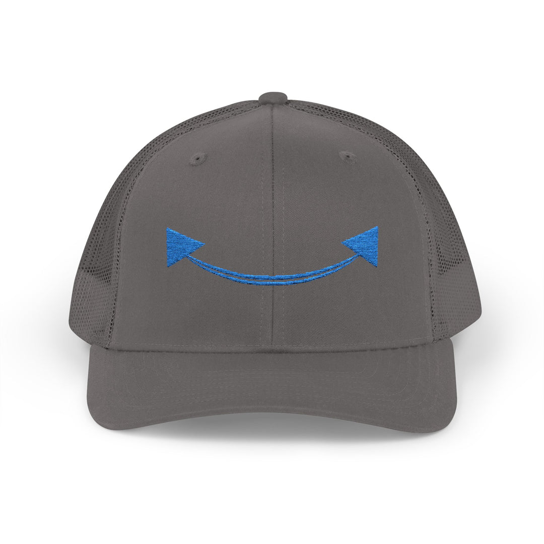 Smile Pocket Embroidered Trucker Hat