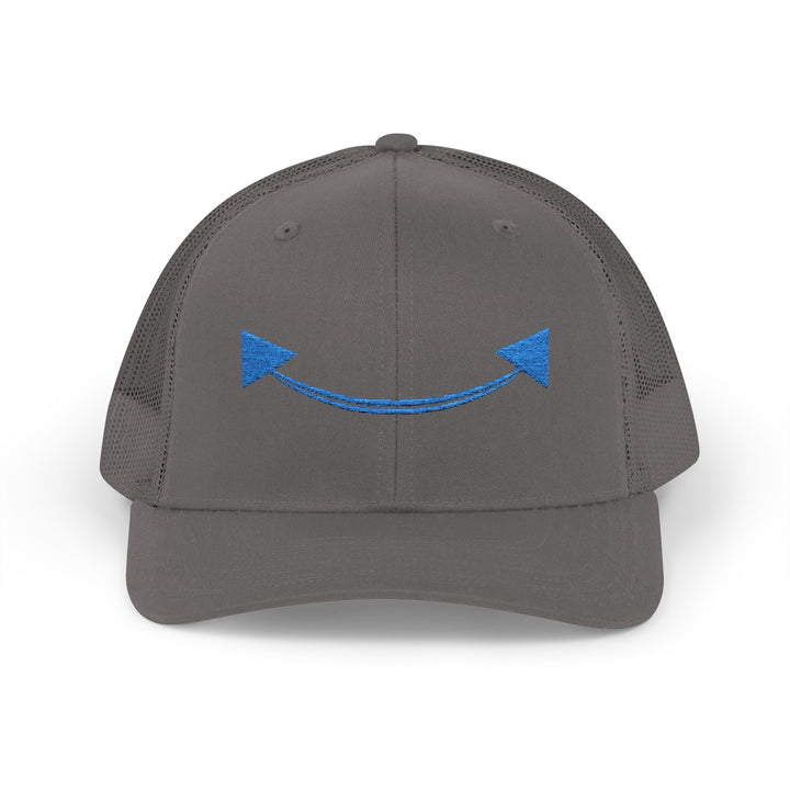 Smile Pocket Embroidered Trucker Hat
