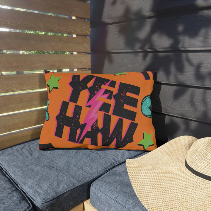 Yee Haw Outdoor Pillow