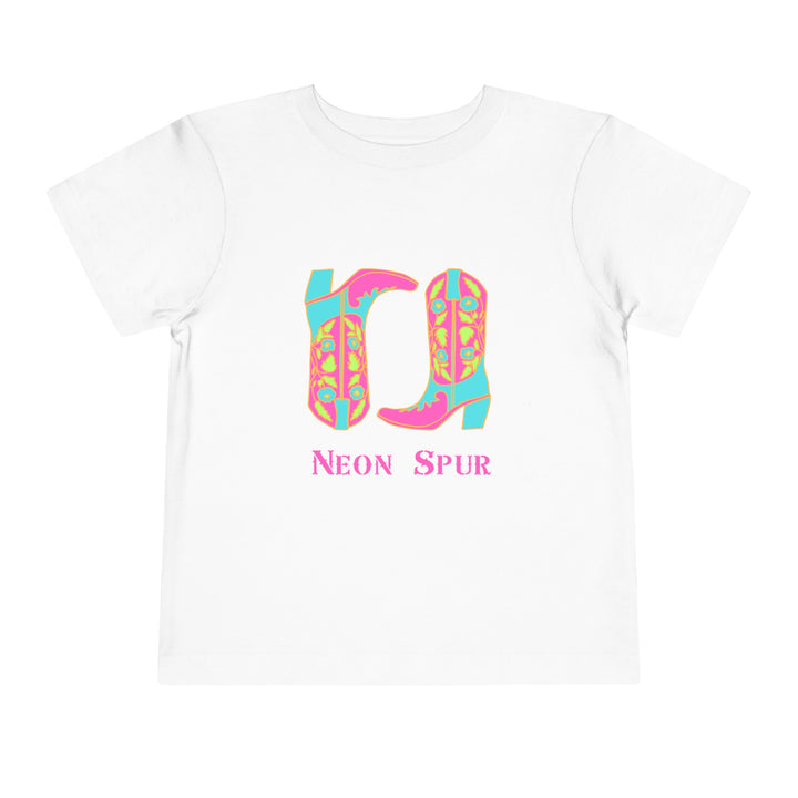 Neon Spur Toddler Short Sleeve Tee
