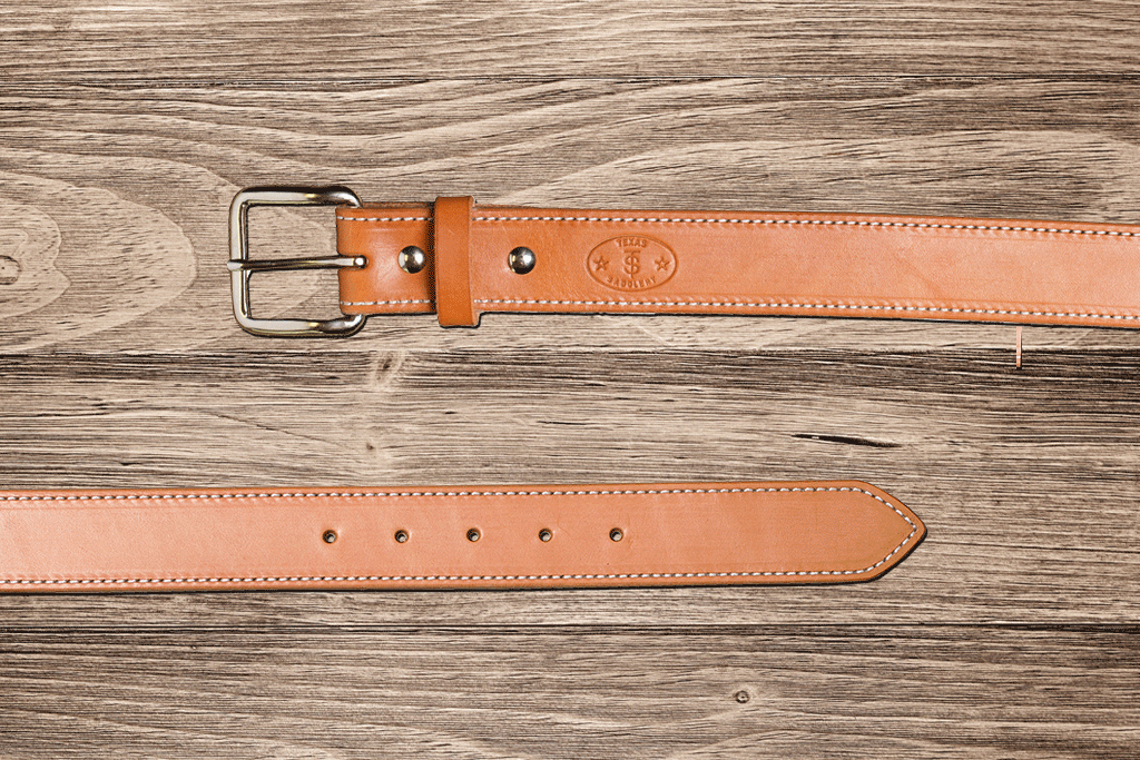 Golden Harness Leather Belt