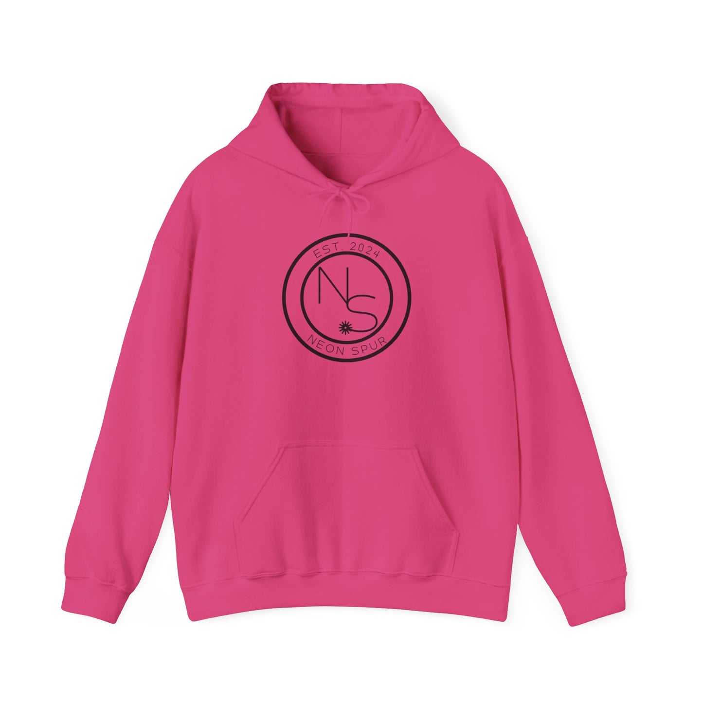 Neon Spur Logo Unisex Heavy Blend™ Hooded Sweatshirt