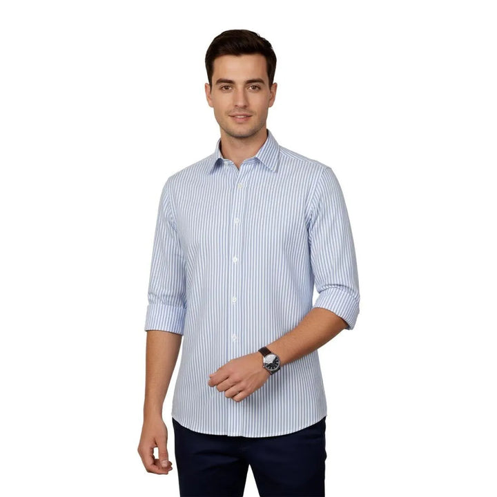 TuffRider Mens ADEY Stripe Shirt