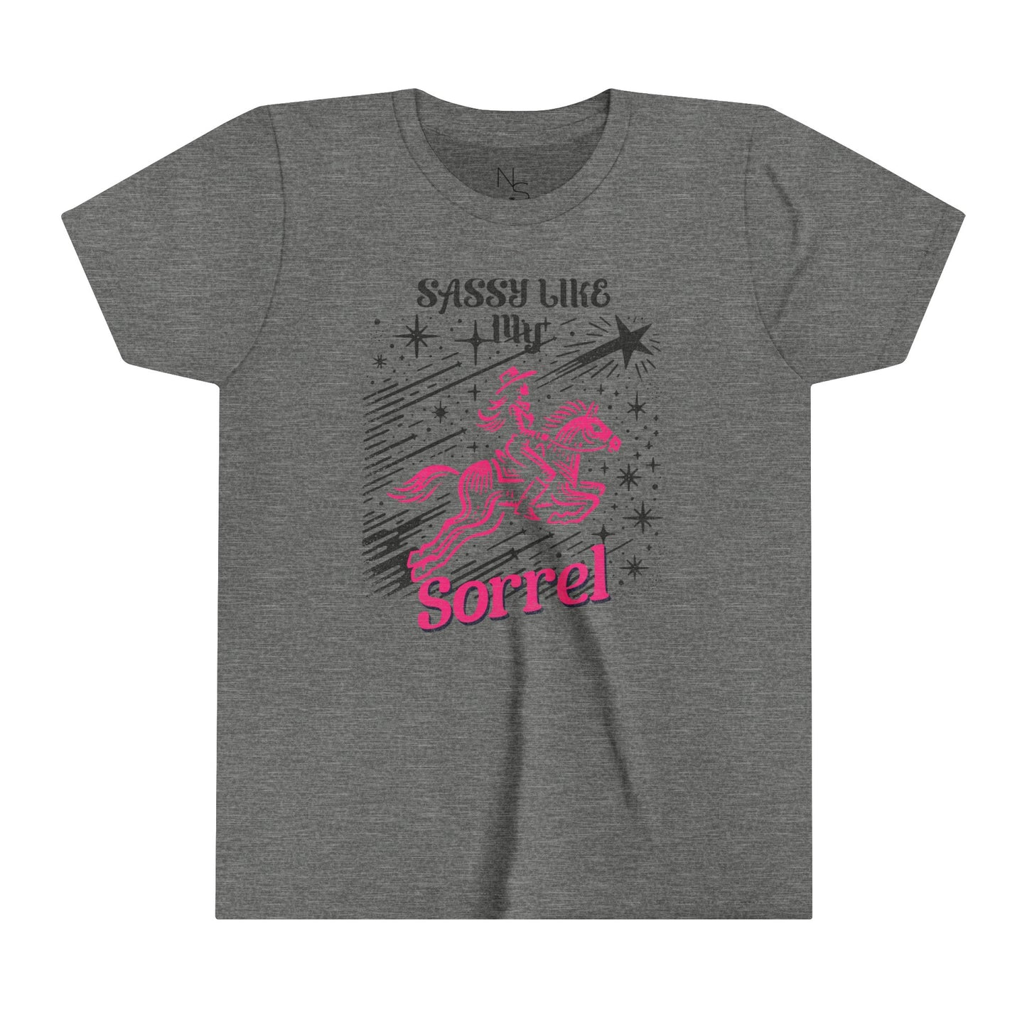 Sassy Like My Sorrel Youth Short Sleeve Tee