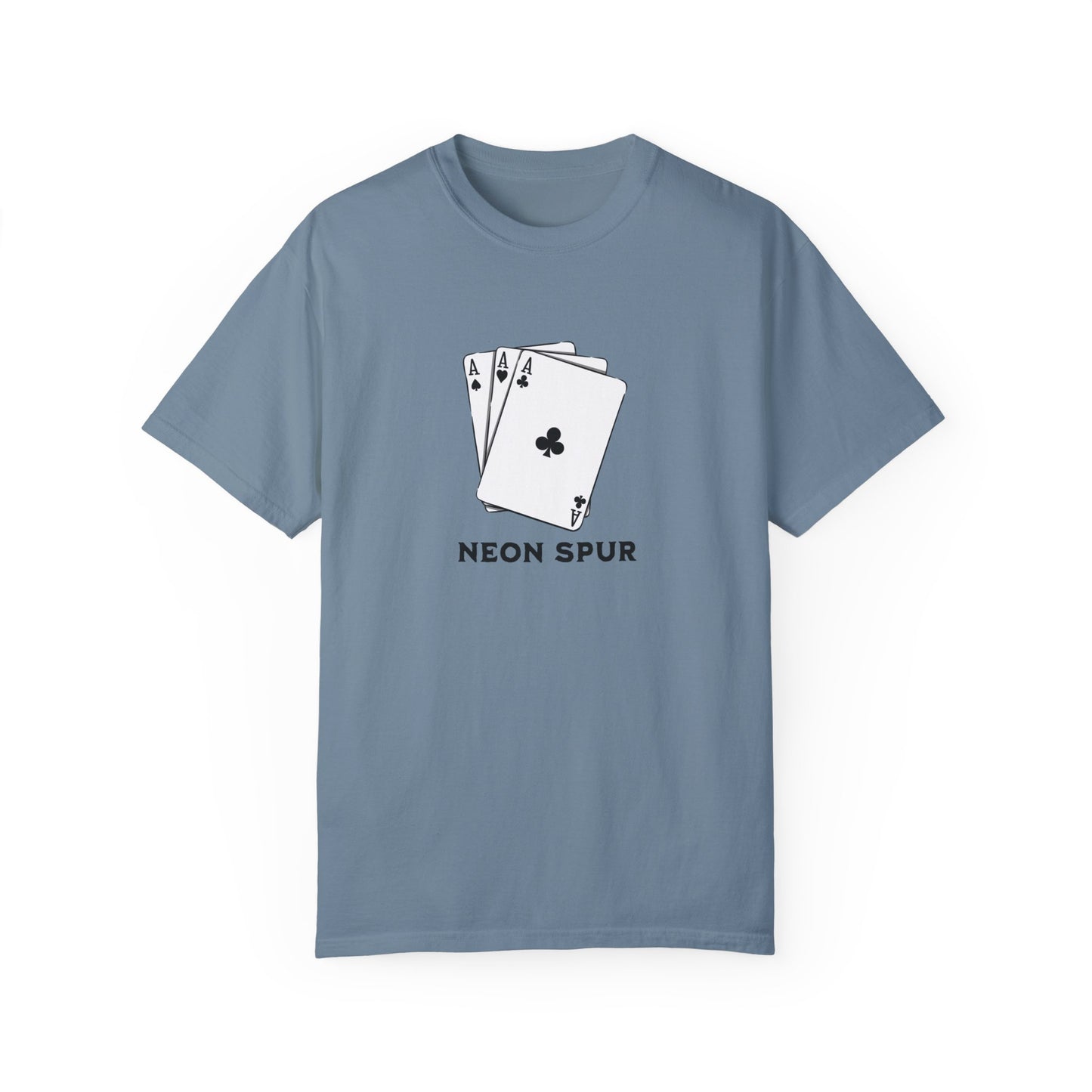 Neon Spur Ace Cards Short Sleeve T-shirt