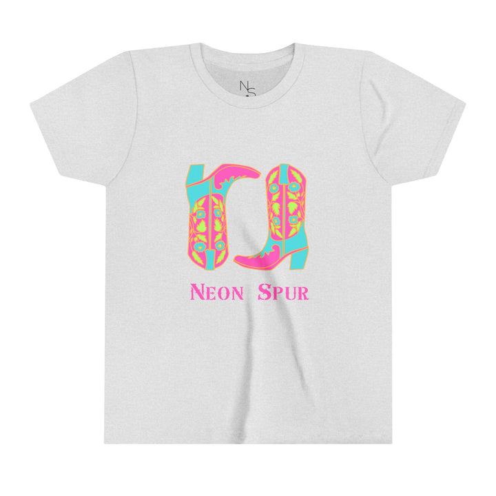 Neon Boots Girls Short Sleeve Tee