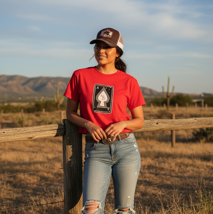 Spaded Aces NS Street Crop Tee