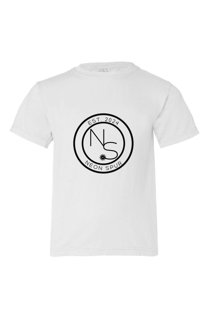 Neon Spur Logo Organic Cotton Kids T-Shirt