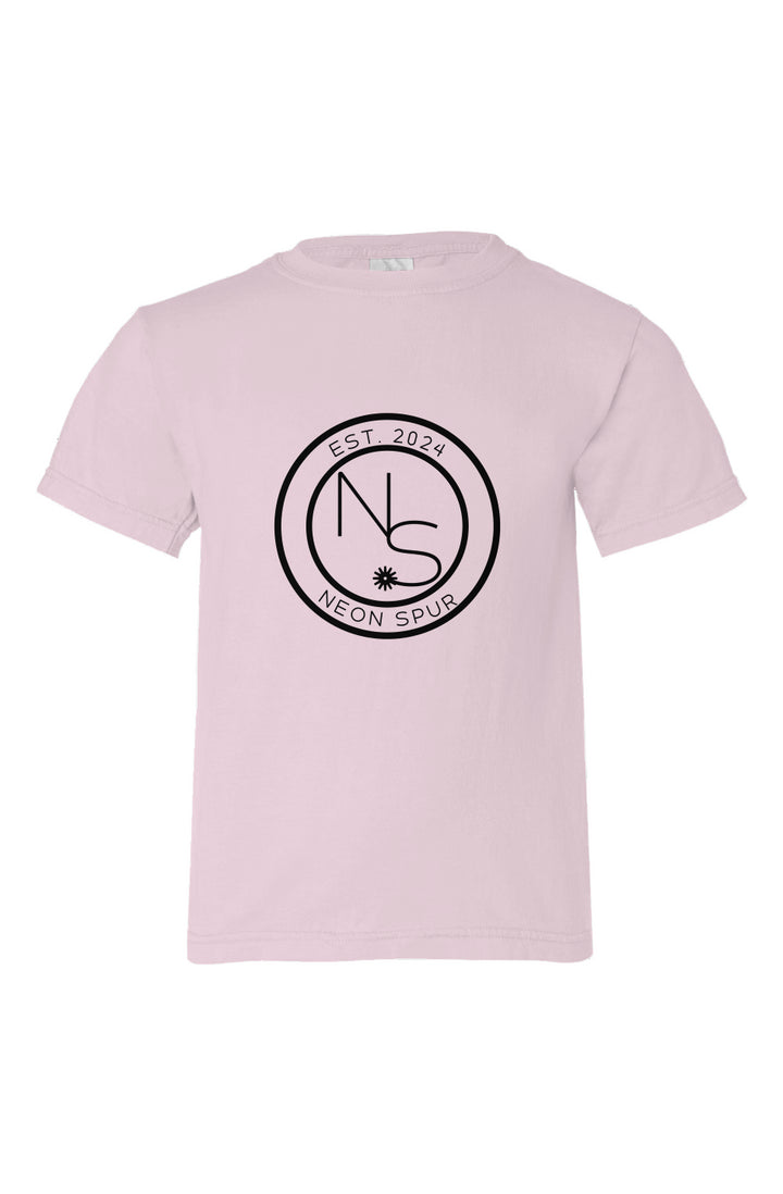Neon Spur Logo Organic Cotton Kids T-Shirt