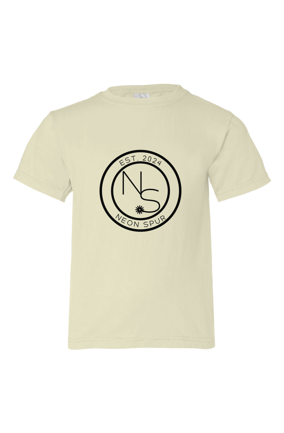 Neon Spur Logo Organic Cotton Kids T-Shirt