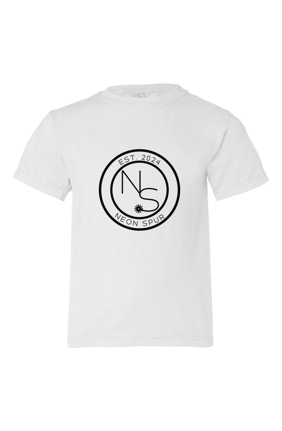 Neon Spur Logo Organic Cotton Kids T-Shirt