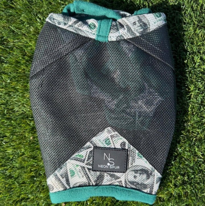 Entry Fees Fly Mask -Green
