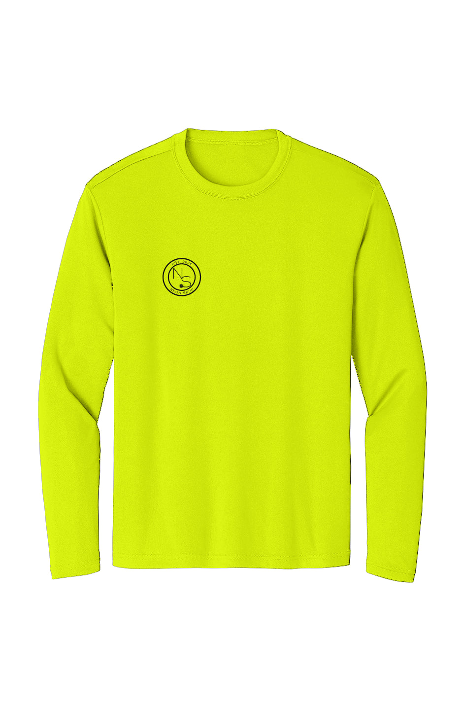 Neon Spur Logo Sport-Tek Moisture-Wicking Long Sle