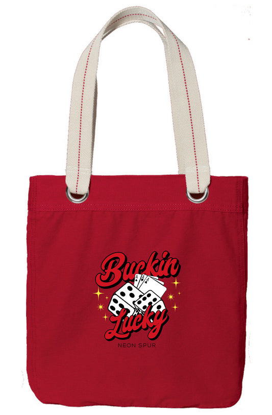 Buckin Lucky Sangria Tote