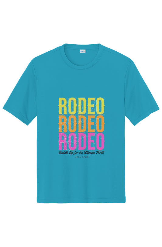 Triple Rodeo Graphic Sport-Tek Competitor Tee