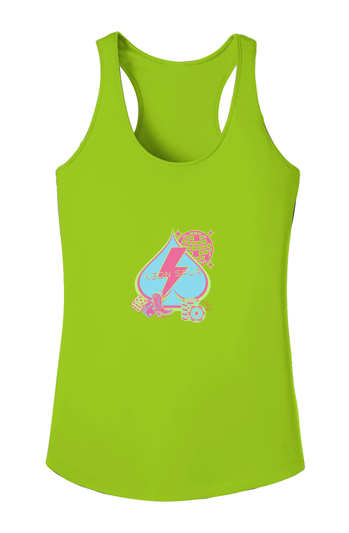 Spades And Spurs Athletic Tank