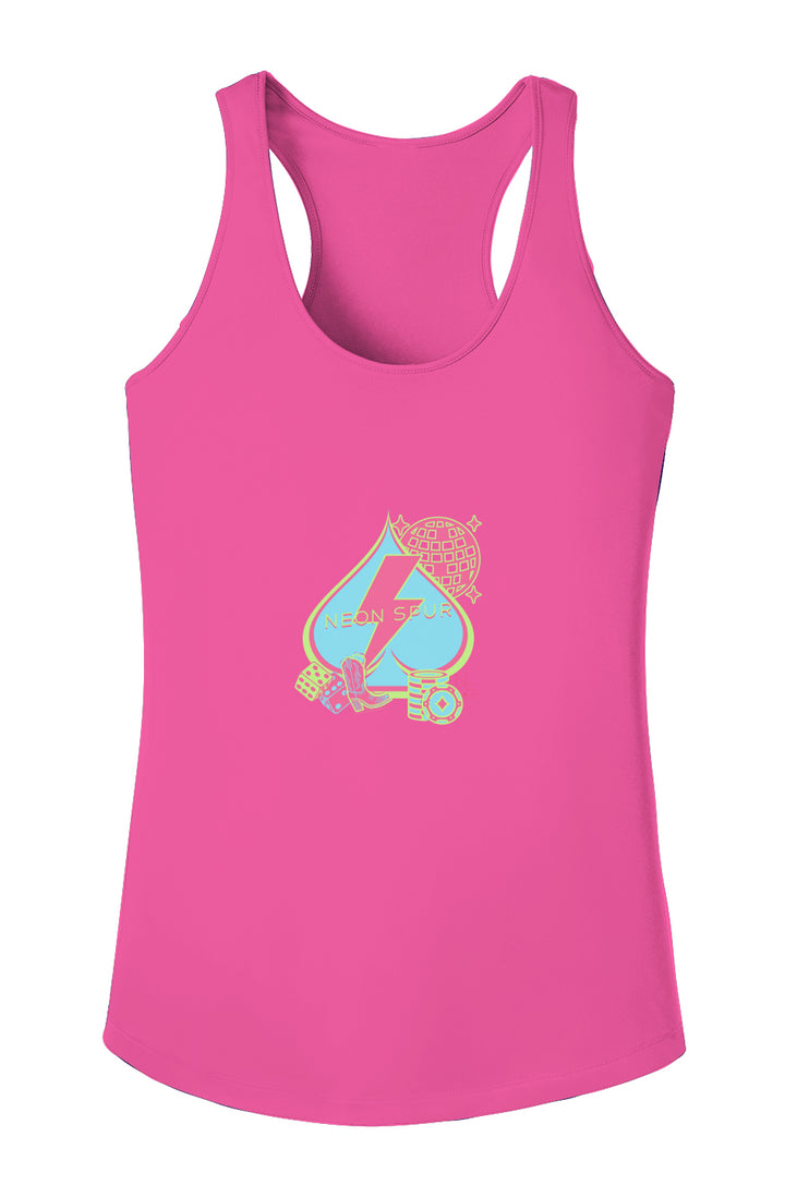 Spades And Spurs Athletic Tank