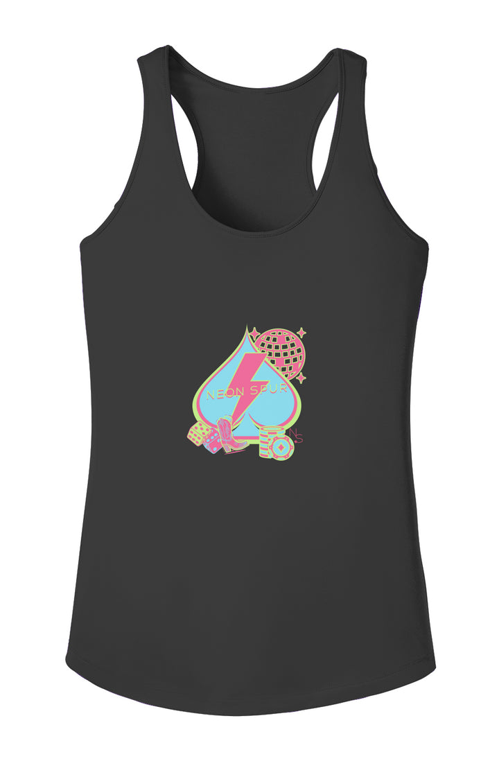 Spades And Spurs Athletic Tank