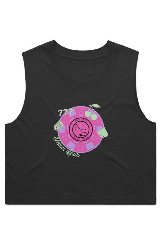 Poker Chip Crop Tank