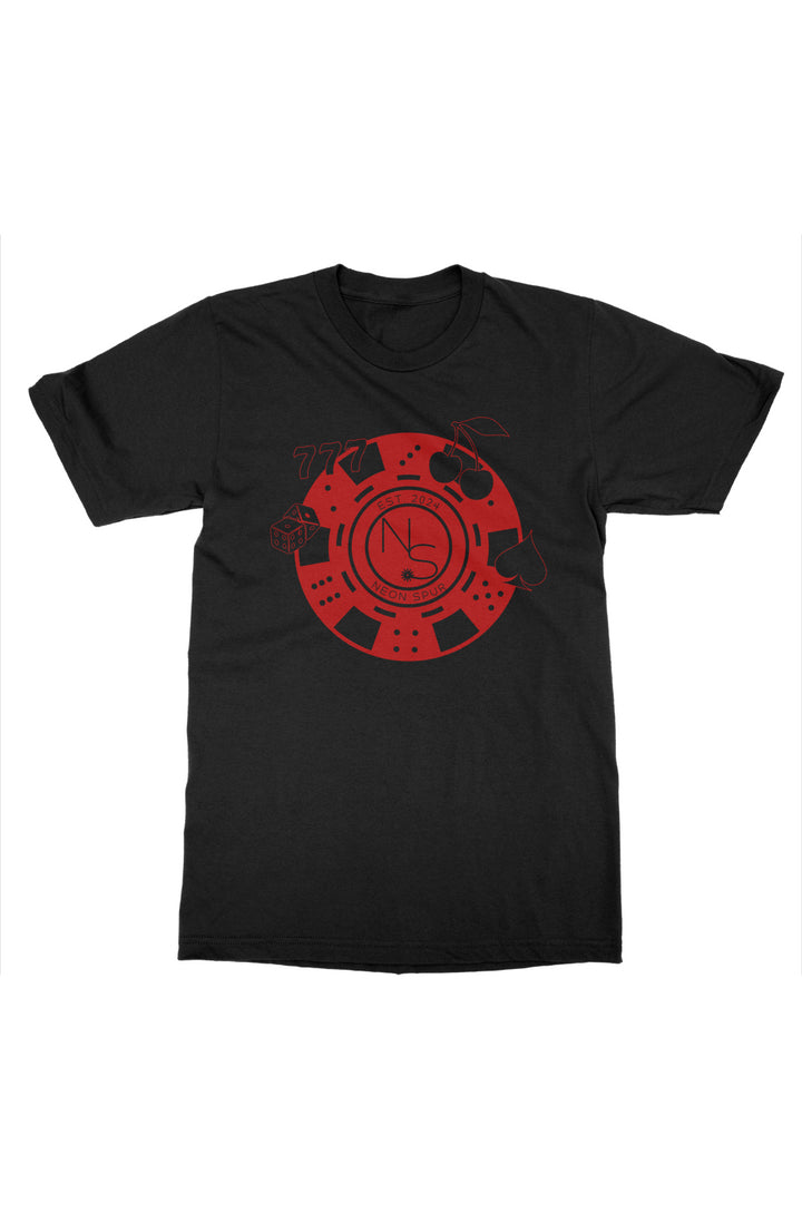 Poker Chip mens t shirt
