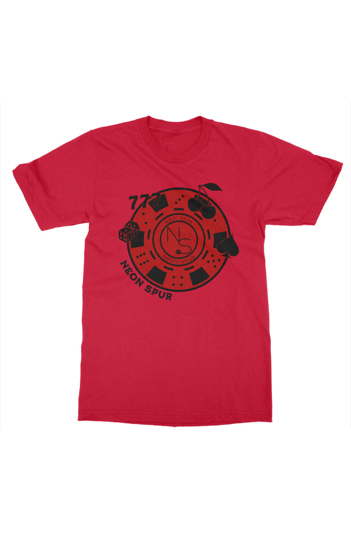 Poker Chip mens t shirt