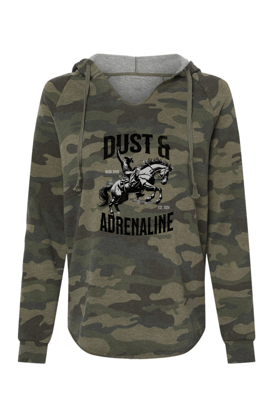 Dust And Adrenaline Camo Hooded Sweatshirt