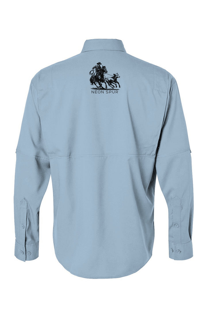 Neon Spur Roper Kitty Hawk Fishing Shirt