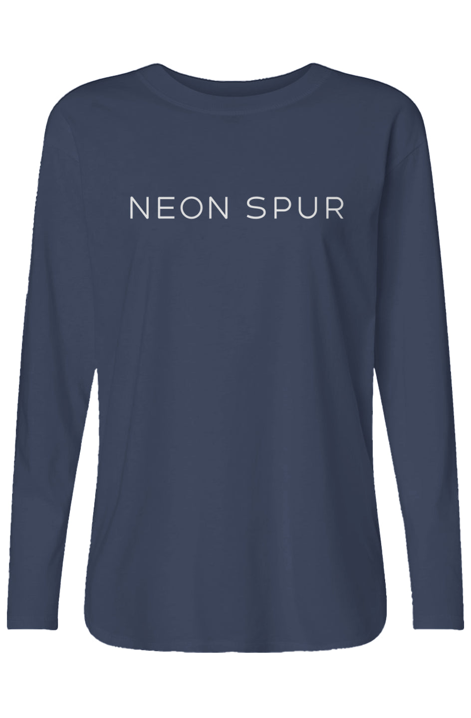 Neon Spur Womens Relaxed Long Sleeve Tee