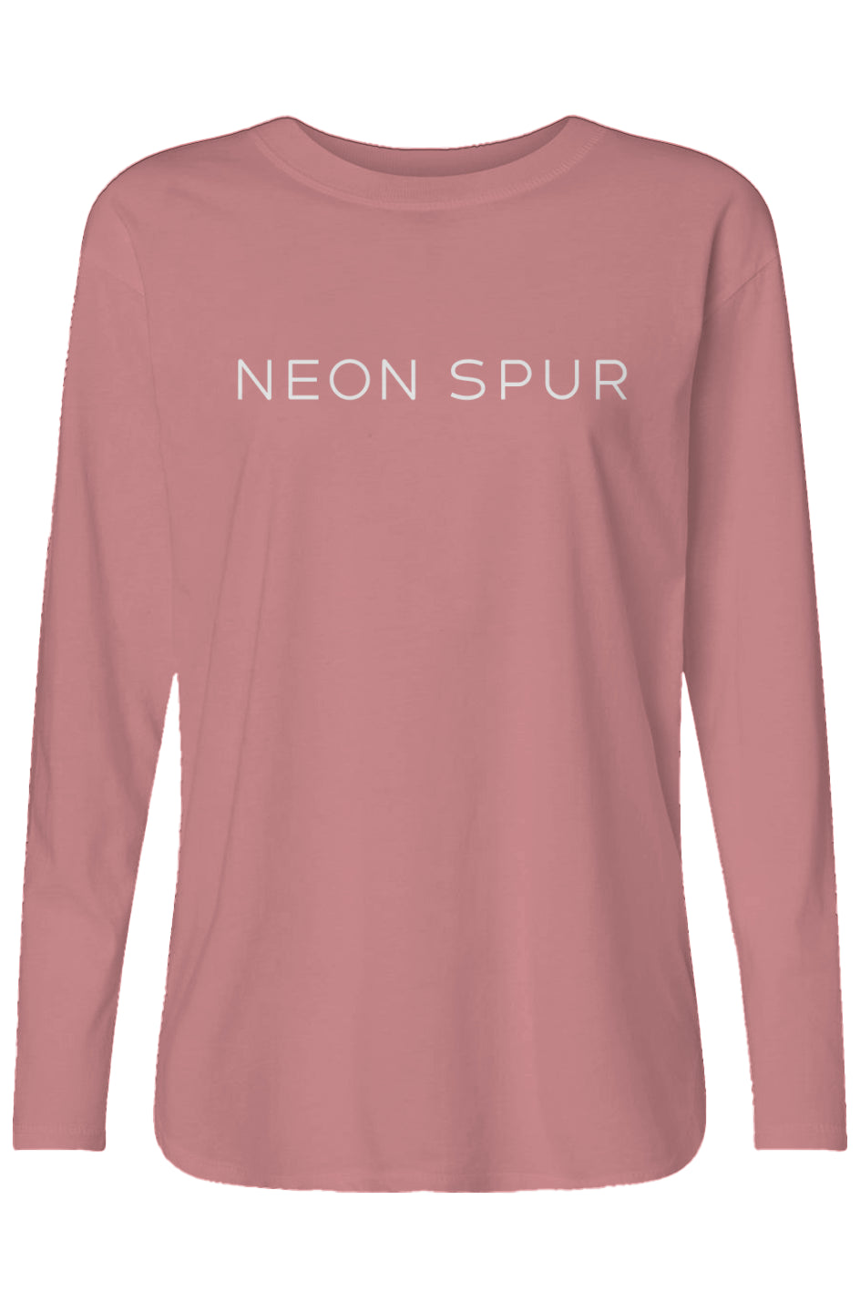 Neon Spur Womens Relaxed Long Sleeve Tee