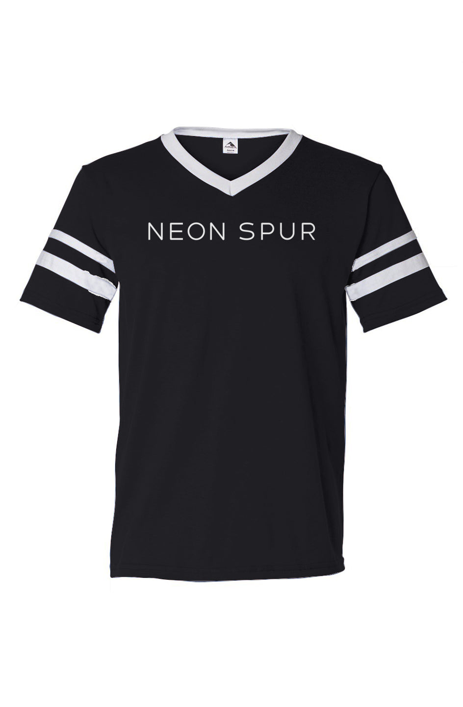 Neon Spur Striped Sleeves Jersey