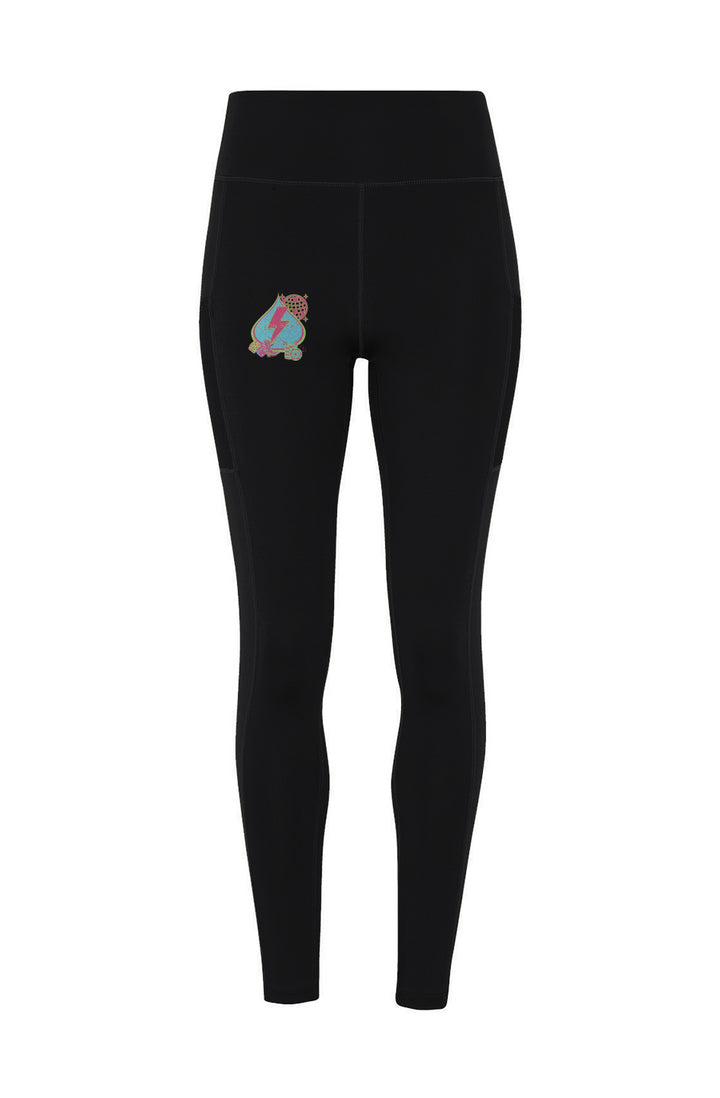 Spades and Disco Spurs Ladies Leggings