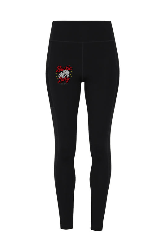 Buckin Lucky Ladies Leggings