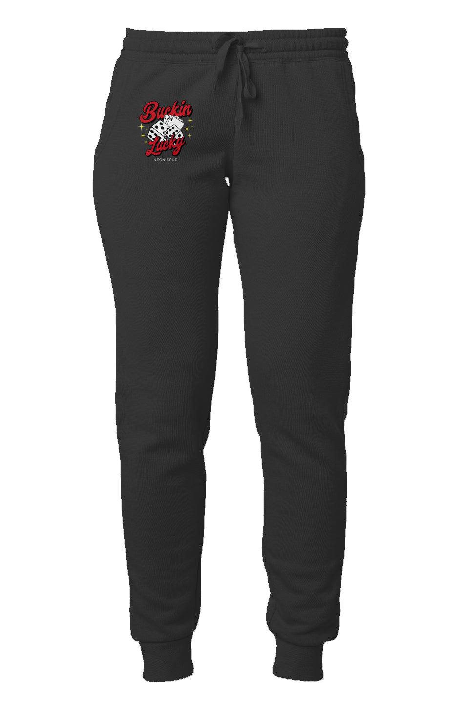 Buckin Lucky Womens Wash Sweatpants