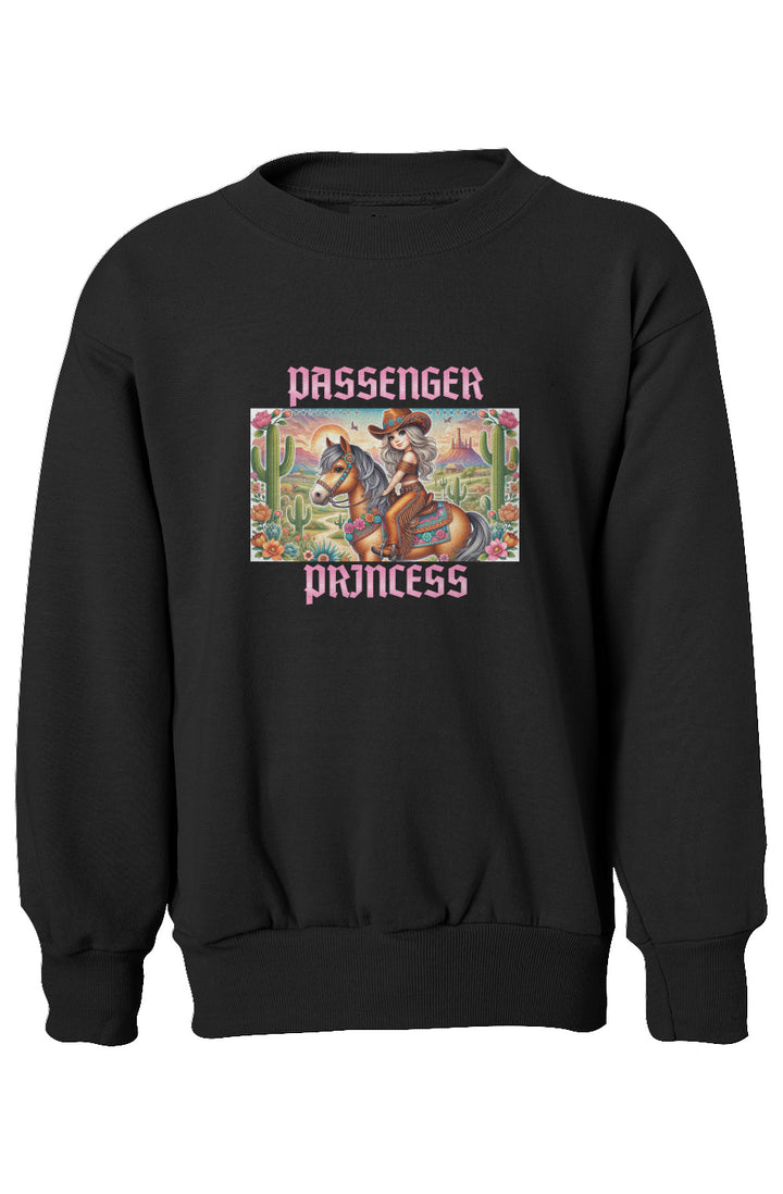 Passenger Princess Girls Crewneck Sweatshirt