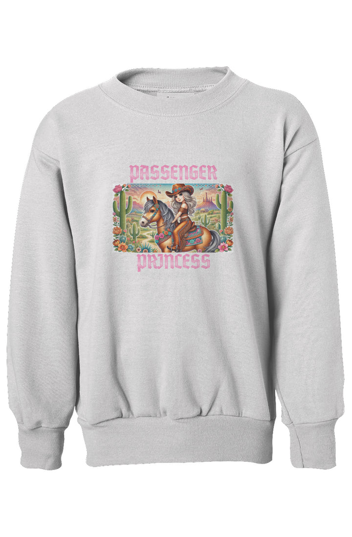Passenger Princess Girls Crewneck Sweatshirt