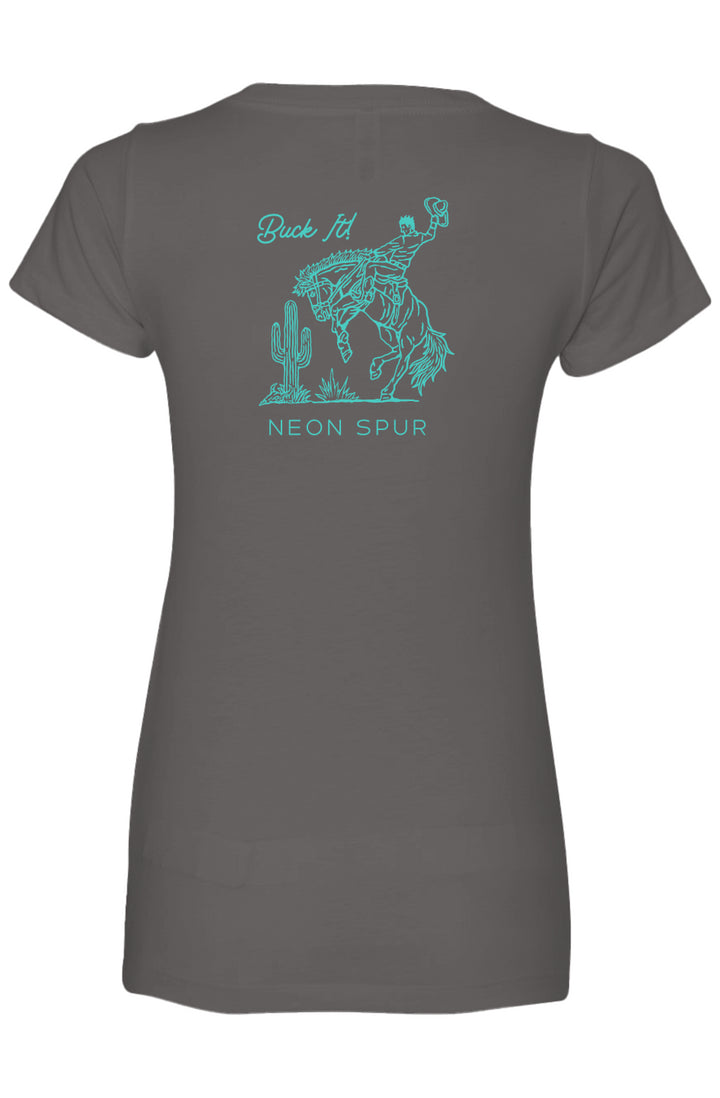 Buck It! Womens V-Neck Tee