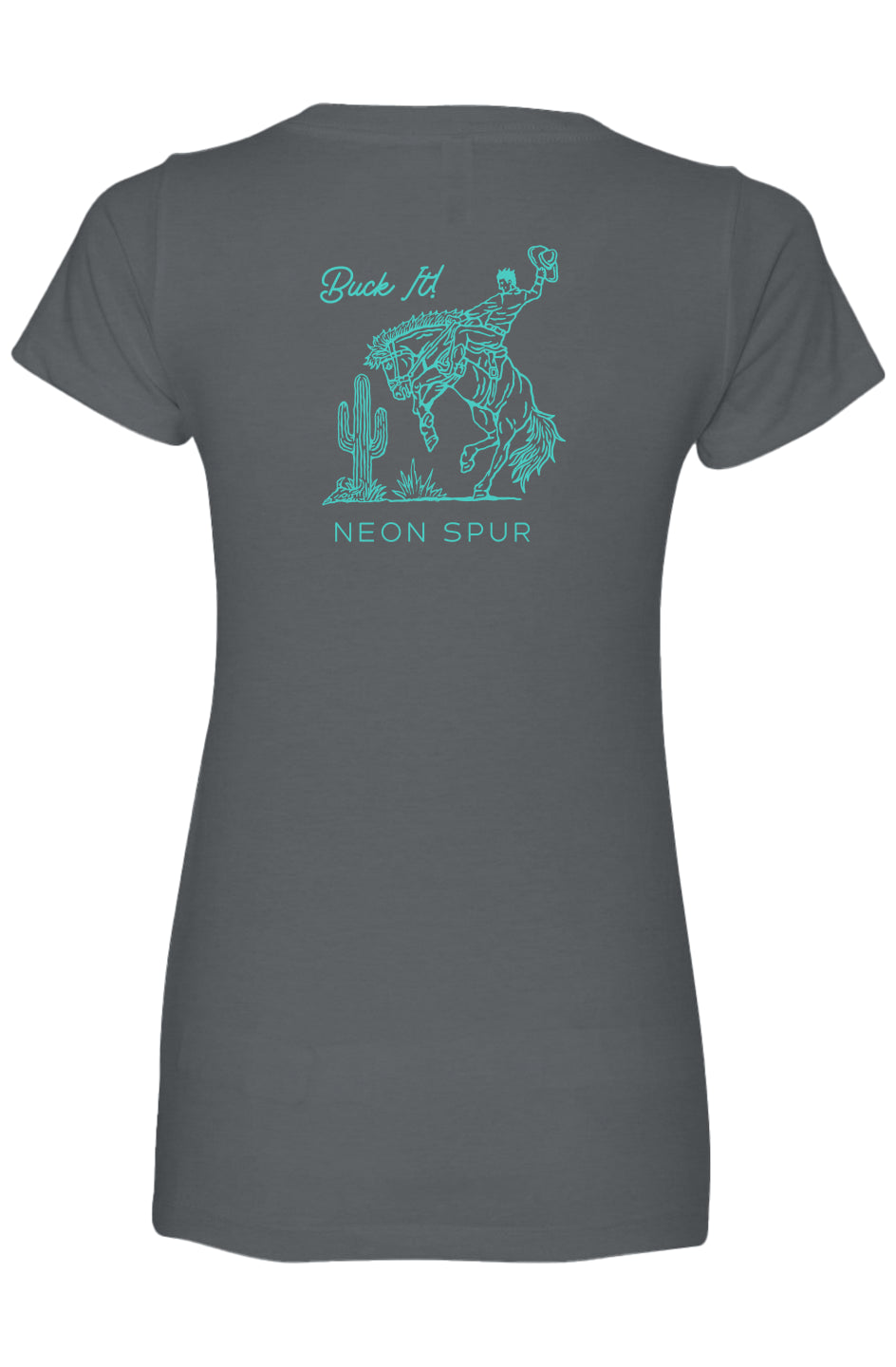 Buck It! Womens V-Neck Tee