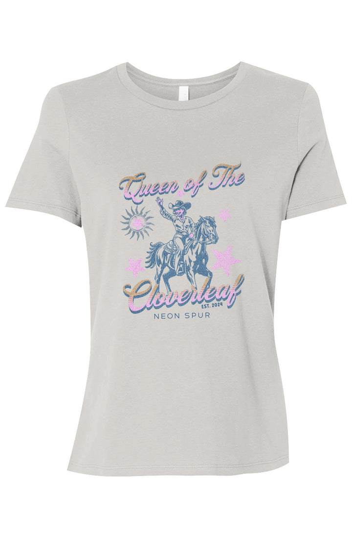 Queen Of The Cloverleaf Women’s Relaxed Jersey Tee