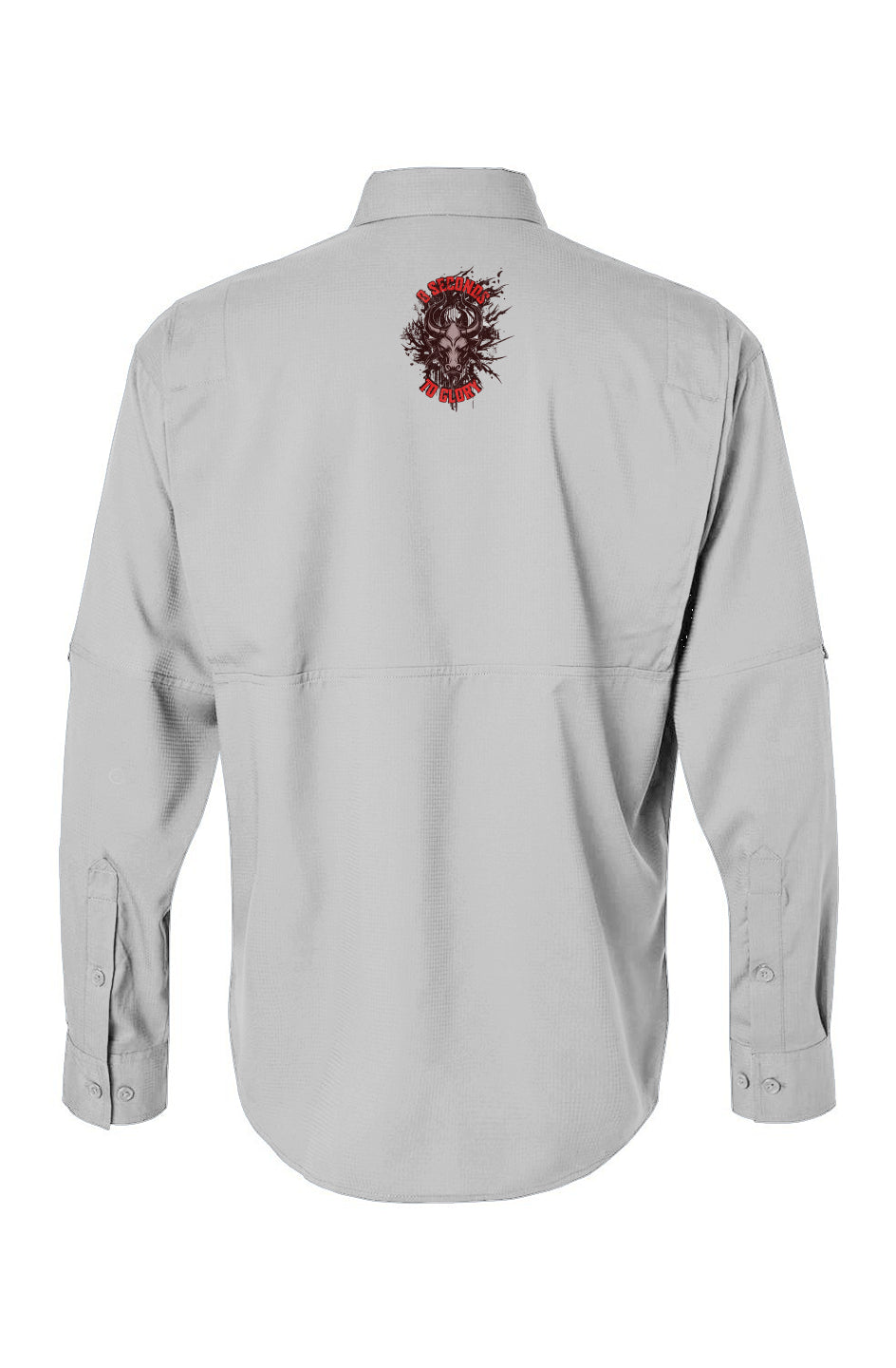 8 Seconds To Glory Men's Long Sleeve Fishing Shirt