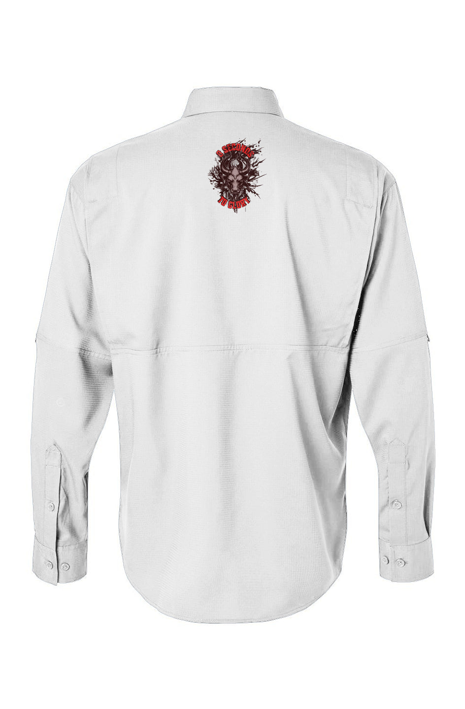 8 Seconds To Glory Men's Long Sleeve Fishing Shirt