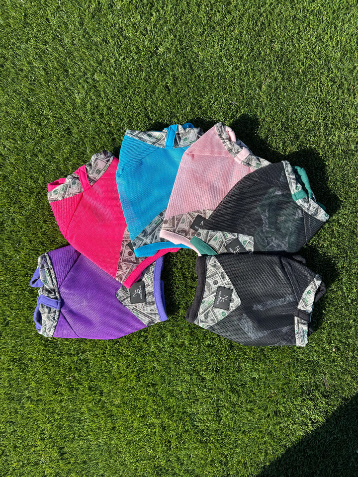 Entry Fees Fly Mask - Electric Blue